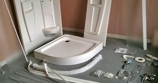 Установка душевой кабины Чернушка, цена от 3063 руб.